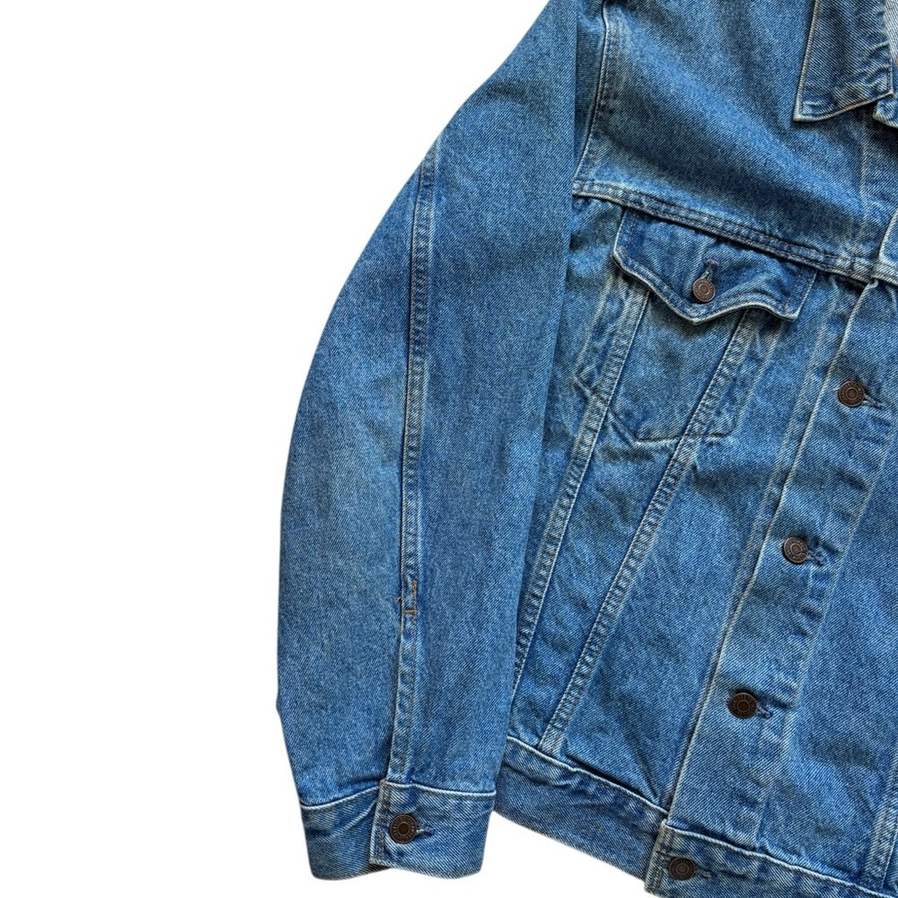 Vintage 80s Levi’s Orange Tab Type III Denim Trucker Jacket Size 48 / Large - Picture 4 of 12